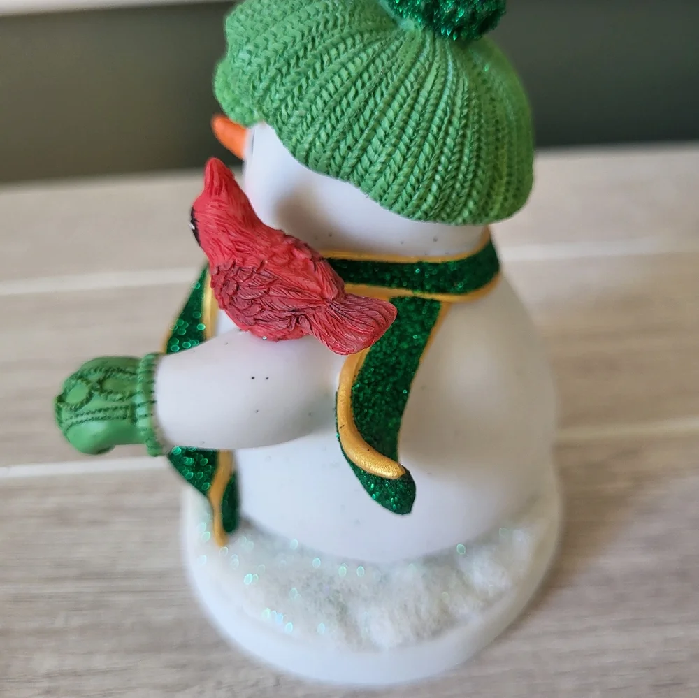 I-rish You Many Blessings Precious Moments Snowman Christmas Figurine‎ Decor